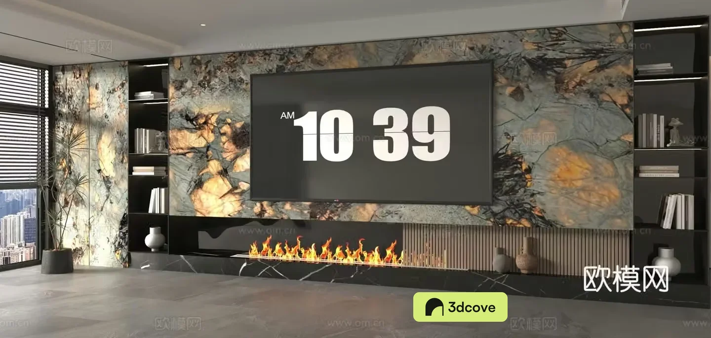 TV background wall