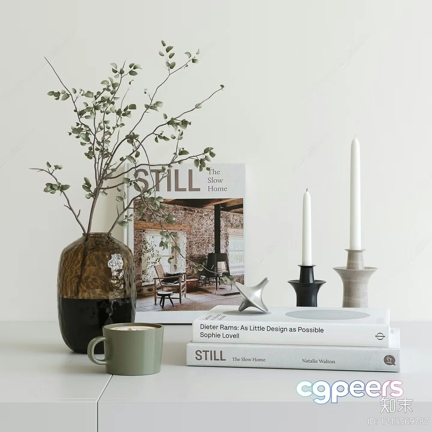 Modern Home Decor 3D Model – 4469 – VRAY Render