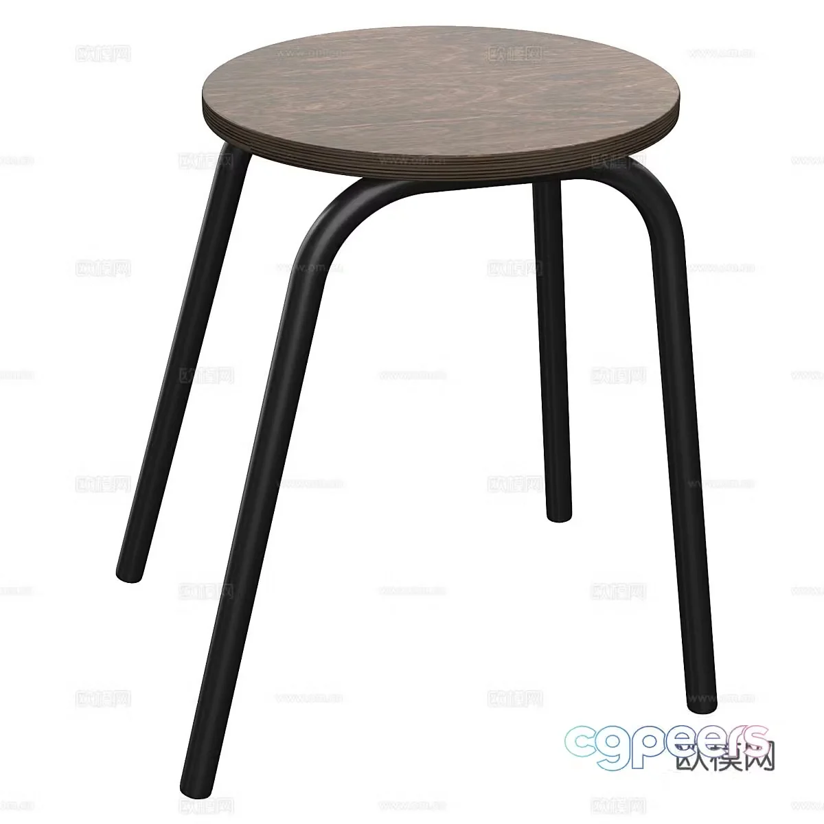 3d model of stool
