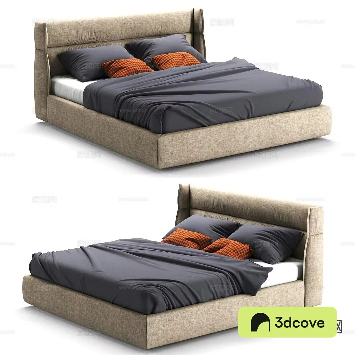 Modern Alf DaFre double bed