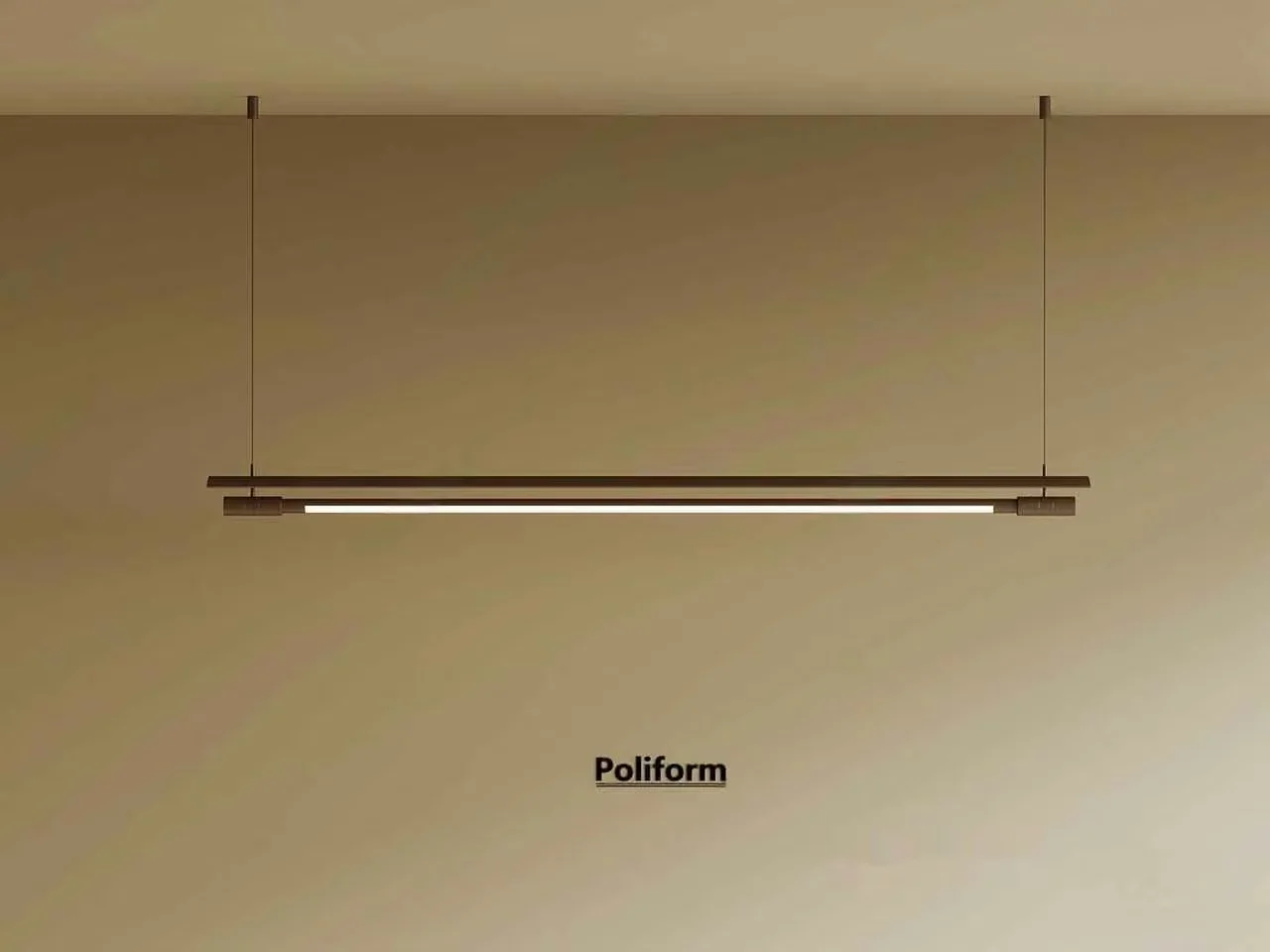 A Long Thin Light Fixture 3D Model – 3208 – VRAY Render