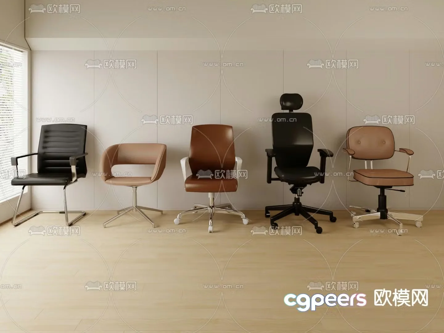 Office chair office chair conference chair 3d model