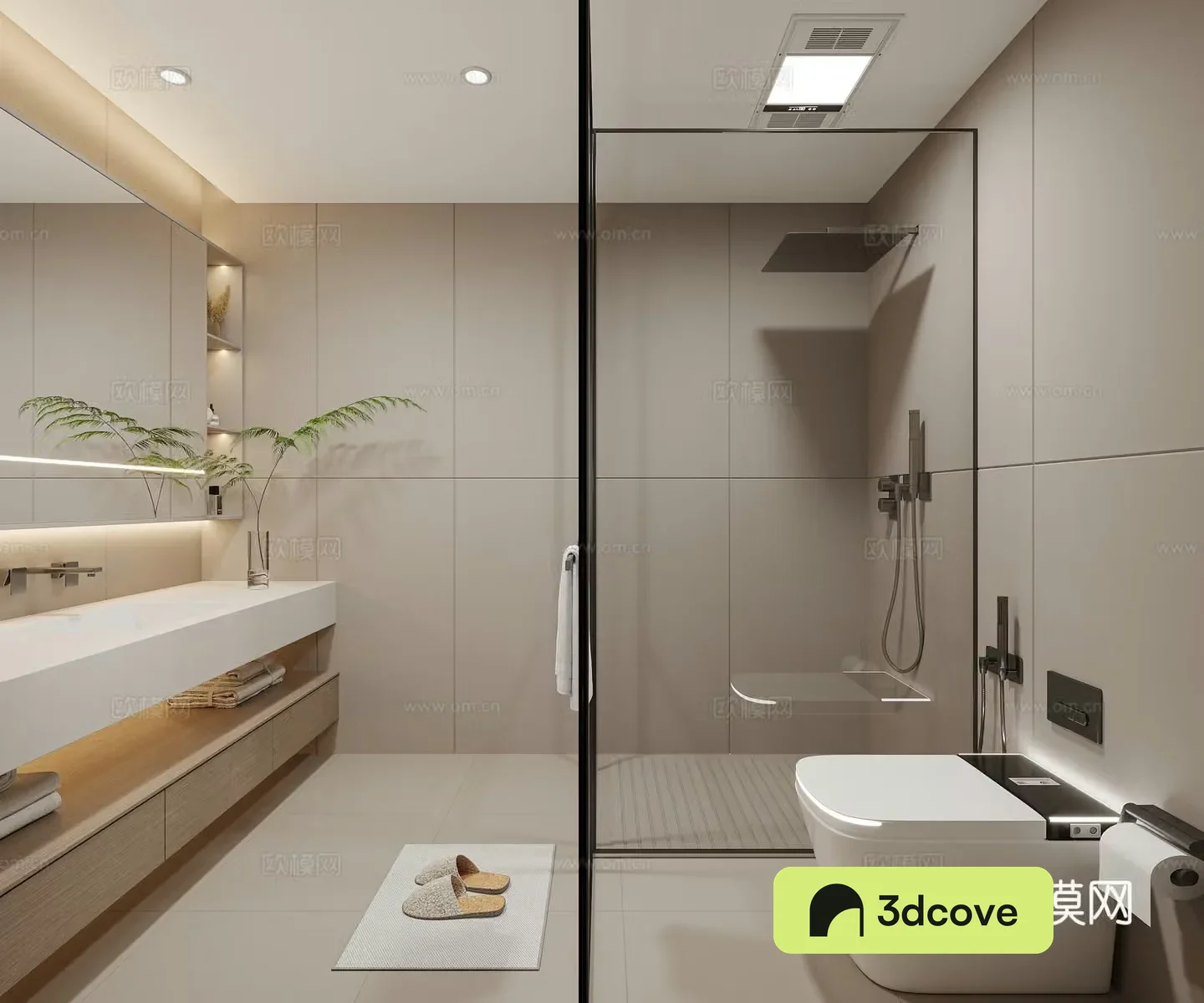 Modern bathroom