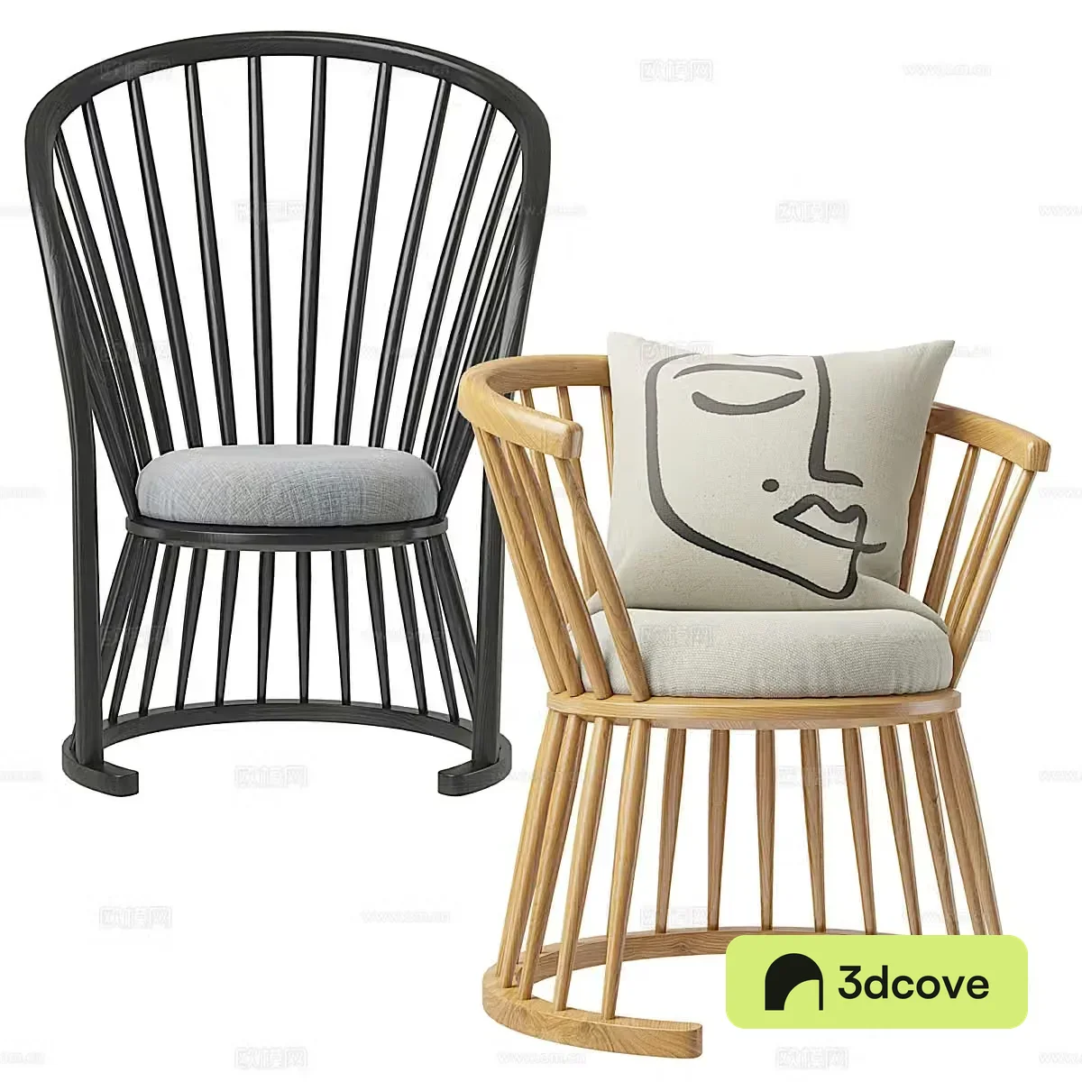 New Chinese casual chair