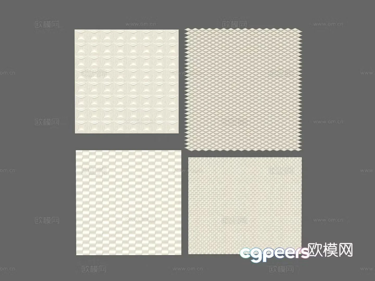 Modern interior European style stone metal stone slab marble three-dimensional wall wall wall trim metal 3d model