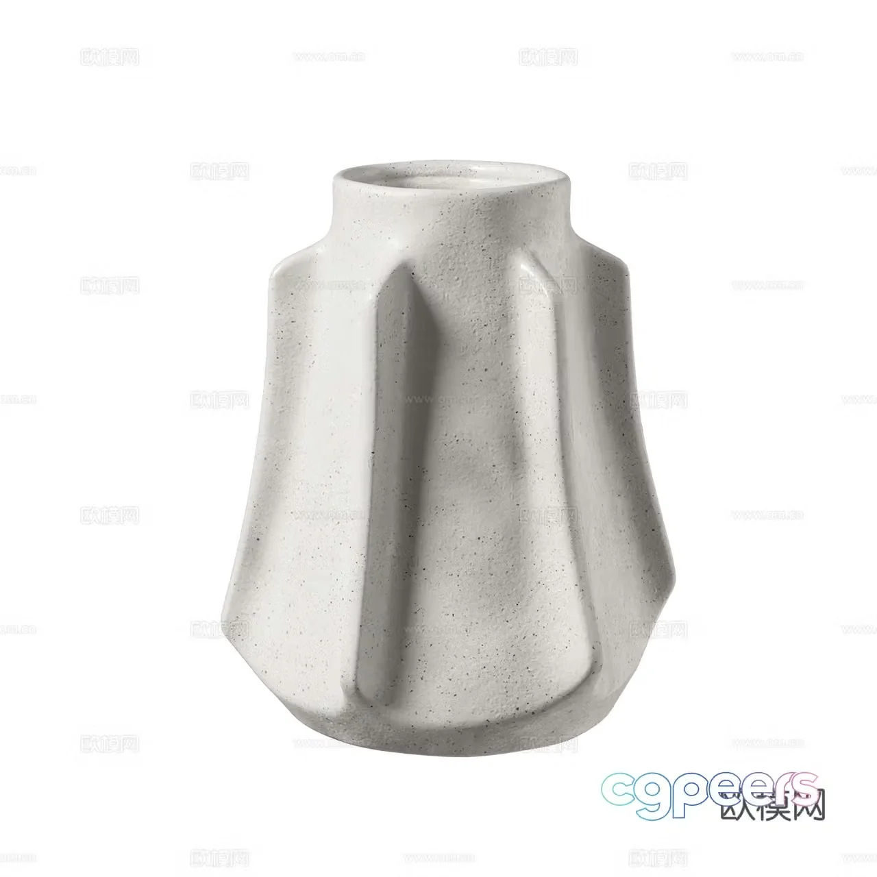 Serax Wasabi Wind Vase Ceramic Vase Vase Ornament Wasabi Wind Ornament 3D Model
