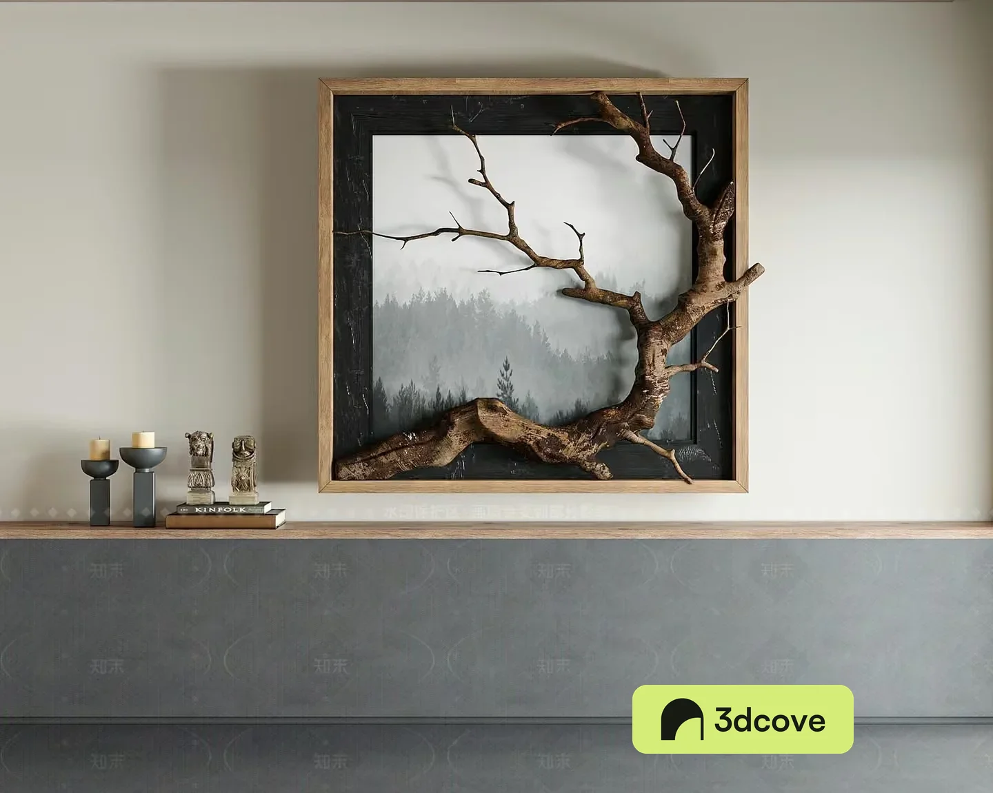 A Decorative Wall Art Piece