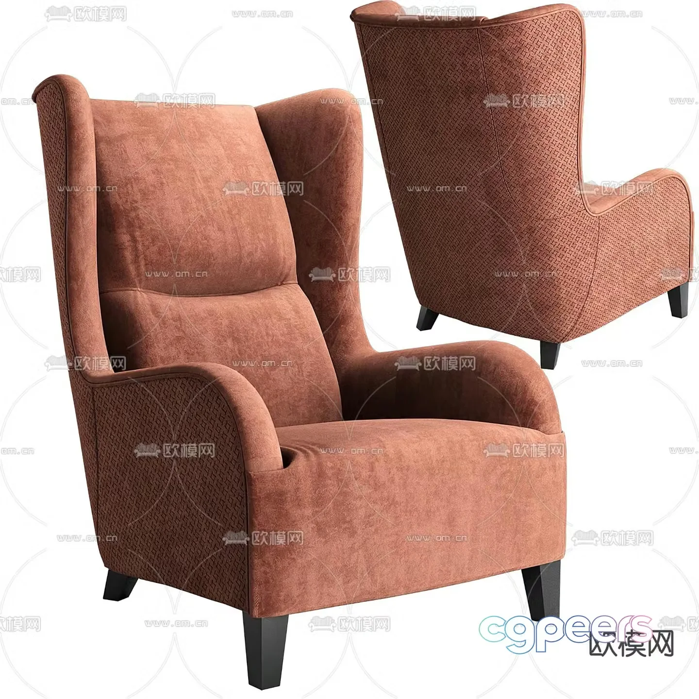 Leisure sofa 3d model