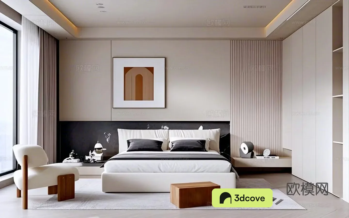 Modern bedroom