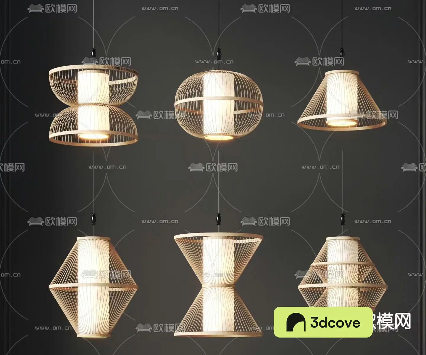Japanese chandelier