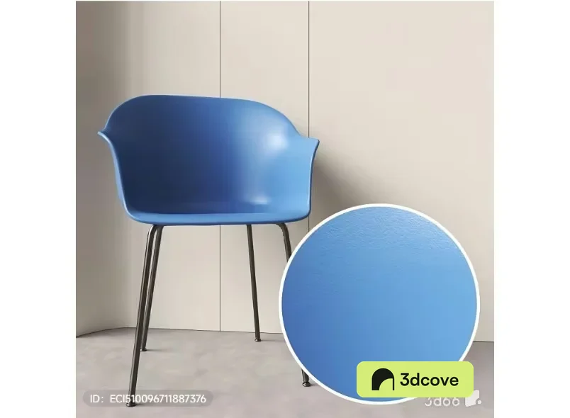 Blue Plastic Chair