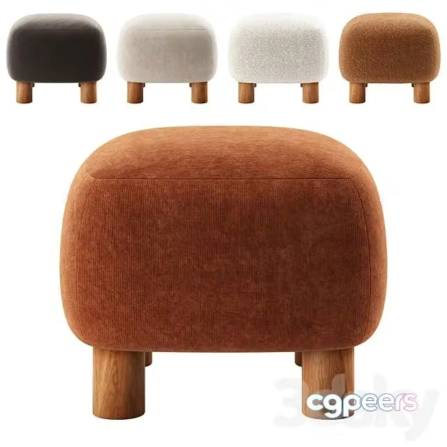 3ds Max Free – LONDI Pouffe by Divan Ru