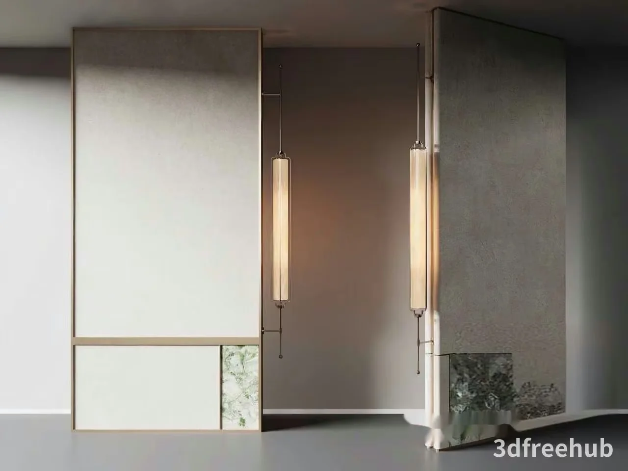 Modern Bathroom Lighting 3D Model – 20883 – VRAY Render