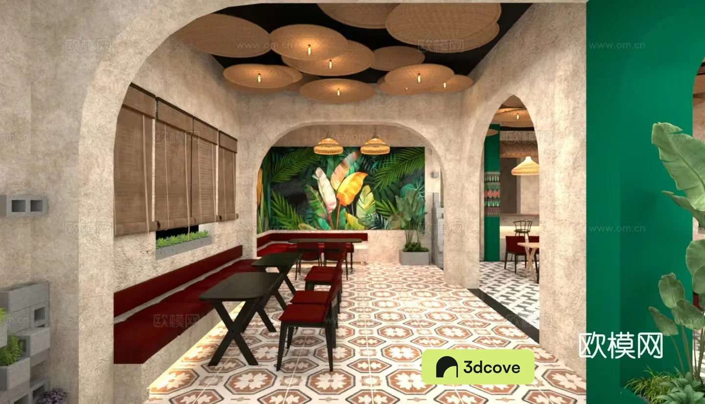 Nanyang style internet celebrity restaurant