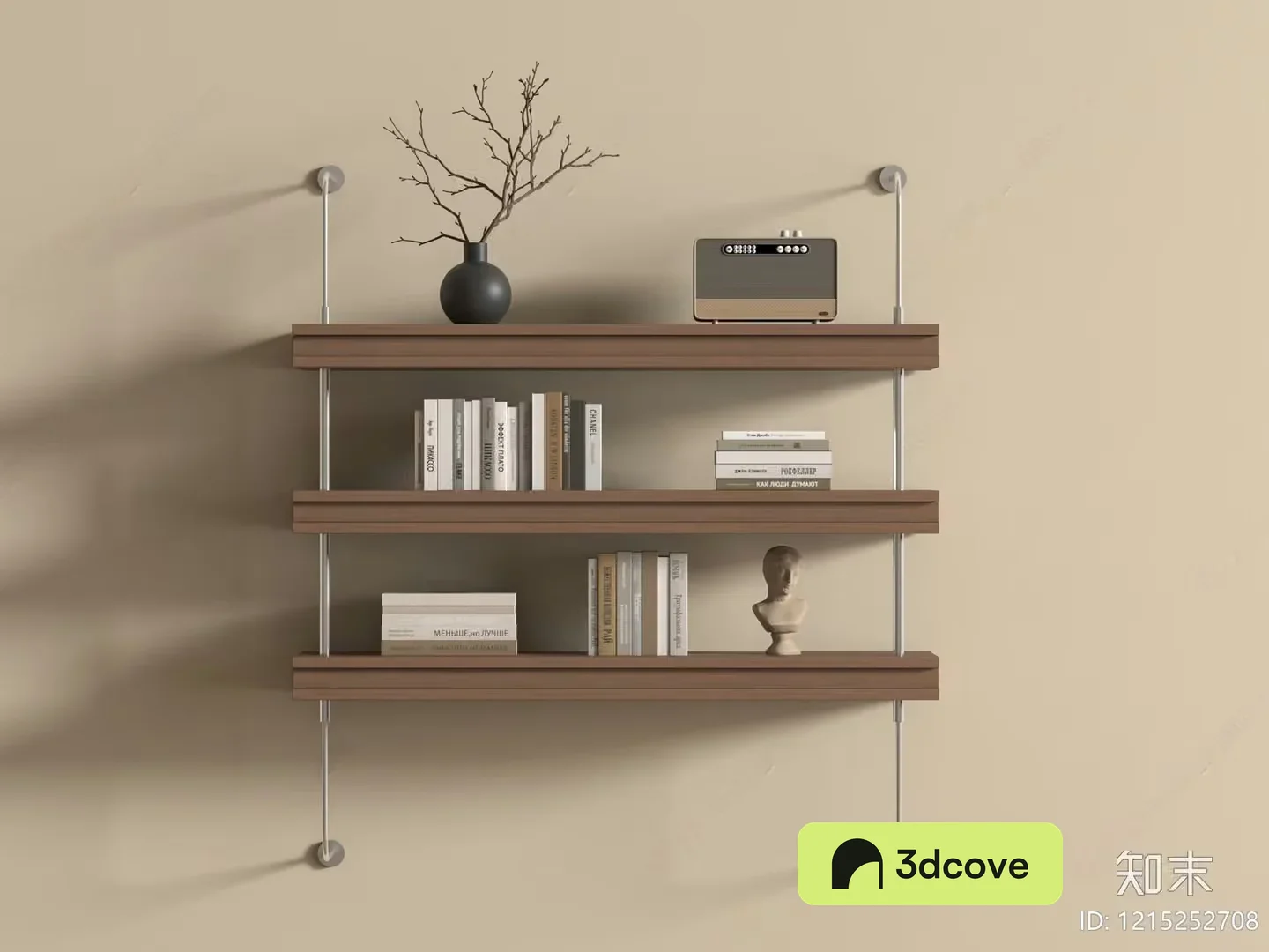 Wall-Mounted Shelving