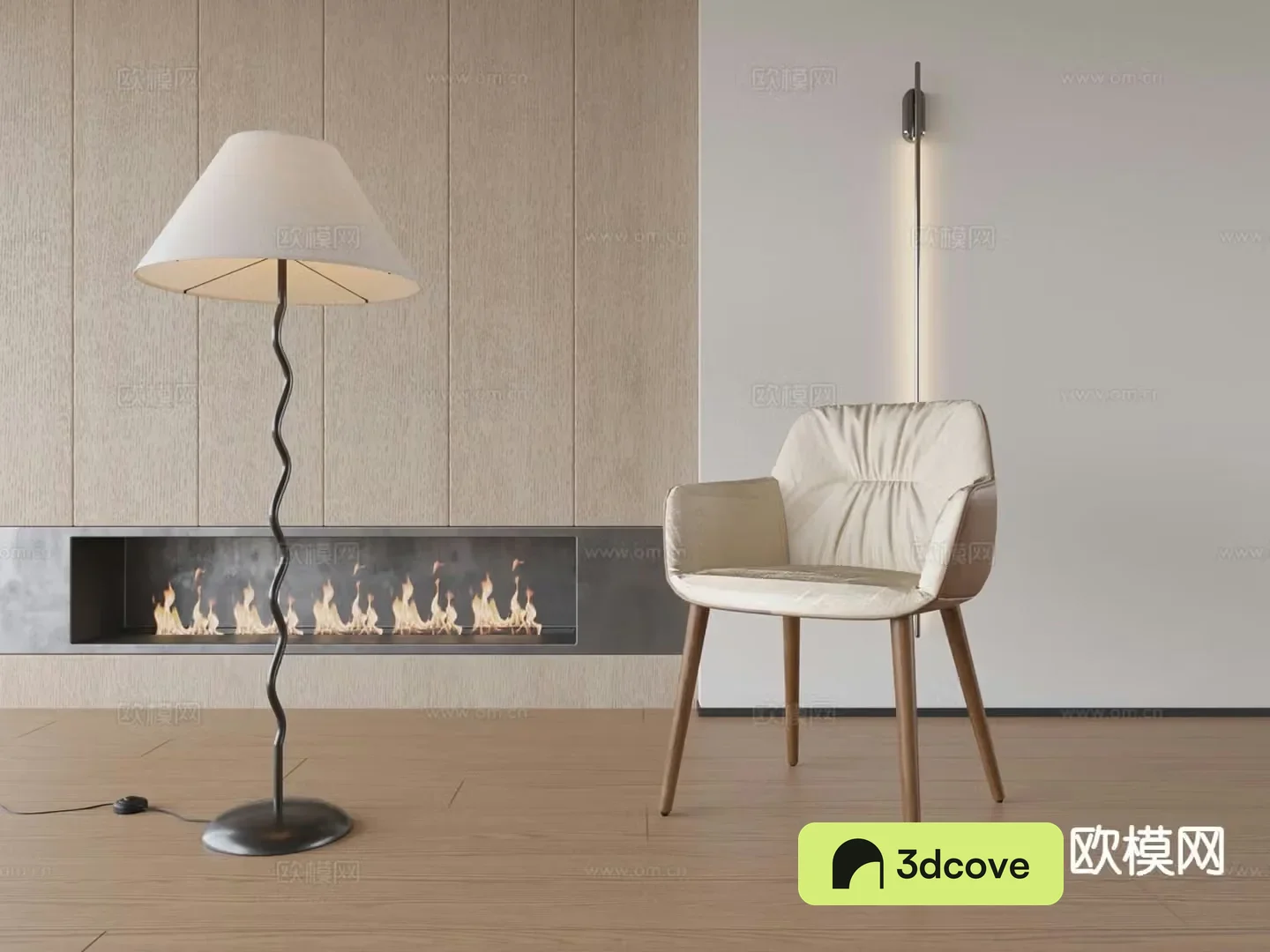 Modern single chair