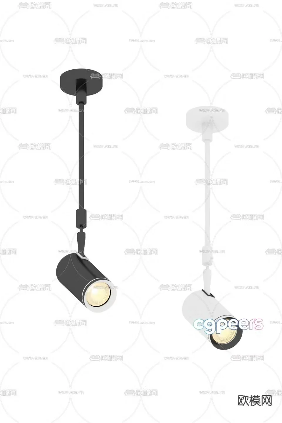 Lighting Spotlight Downlight Wall Washing Light Ceiling Light 3D Model