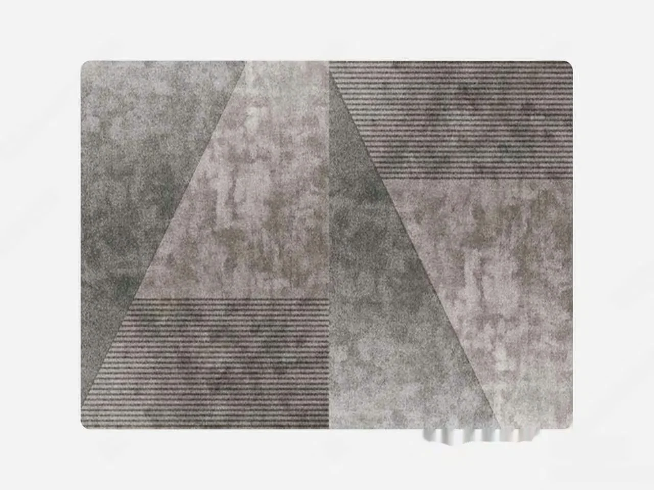 Modern Gray Patterned Rug 3D Model – 1329 – VRAY Render