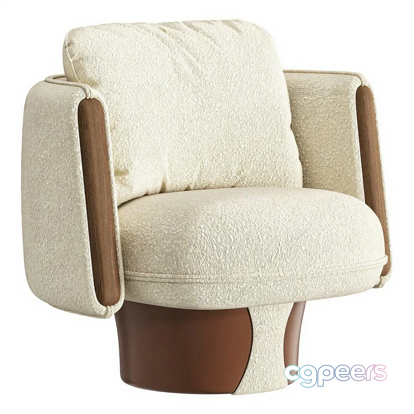 Modern Armchair 3D Model – 10219 – CORONA Render
