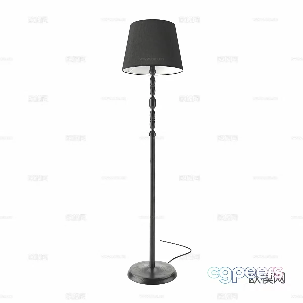 Modern Italian floor lamp 3d model