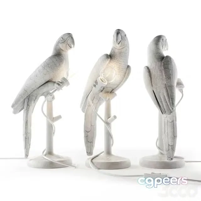 3ds Max Free – Seletti polly parrot