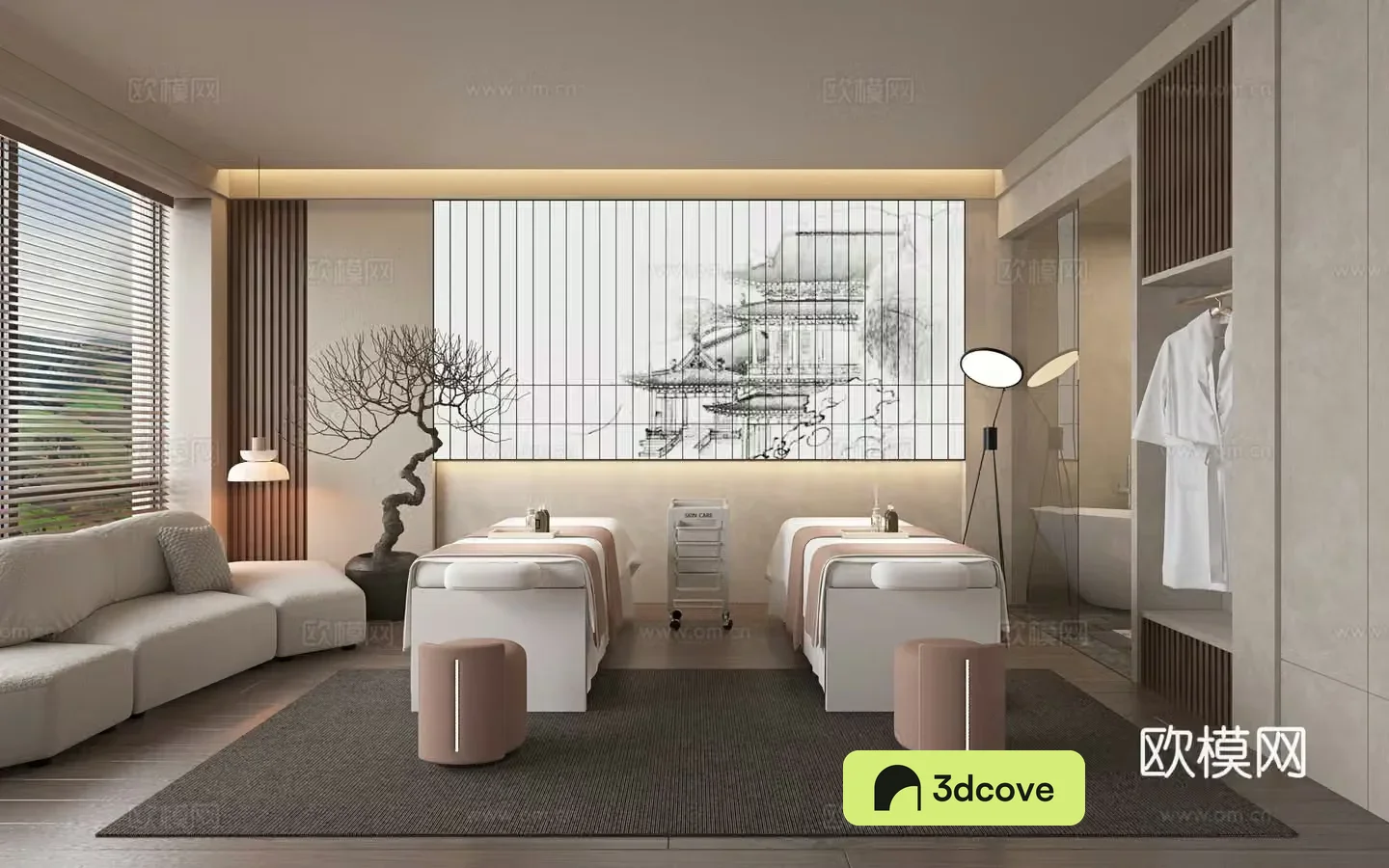 New Chinese Beauty Shop Massage Shop