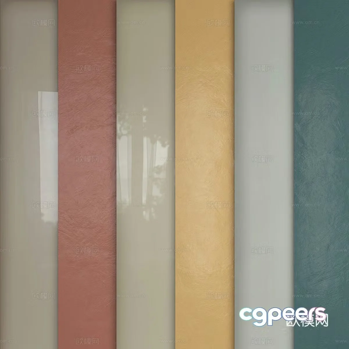 Ceramic tile series 3d model
