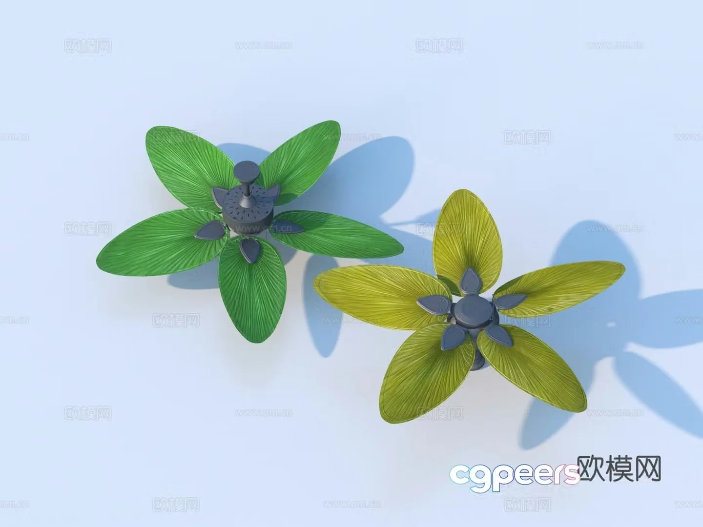 Fan Ceiling Fan Electric Fan 3D Model