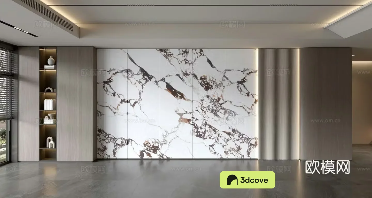 Modern sofa background wall