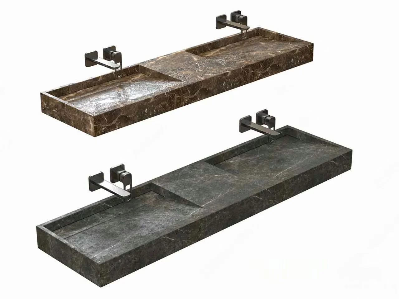 Modern Bathroom Sinks 3D Model – 14904 – VRAY Render