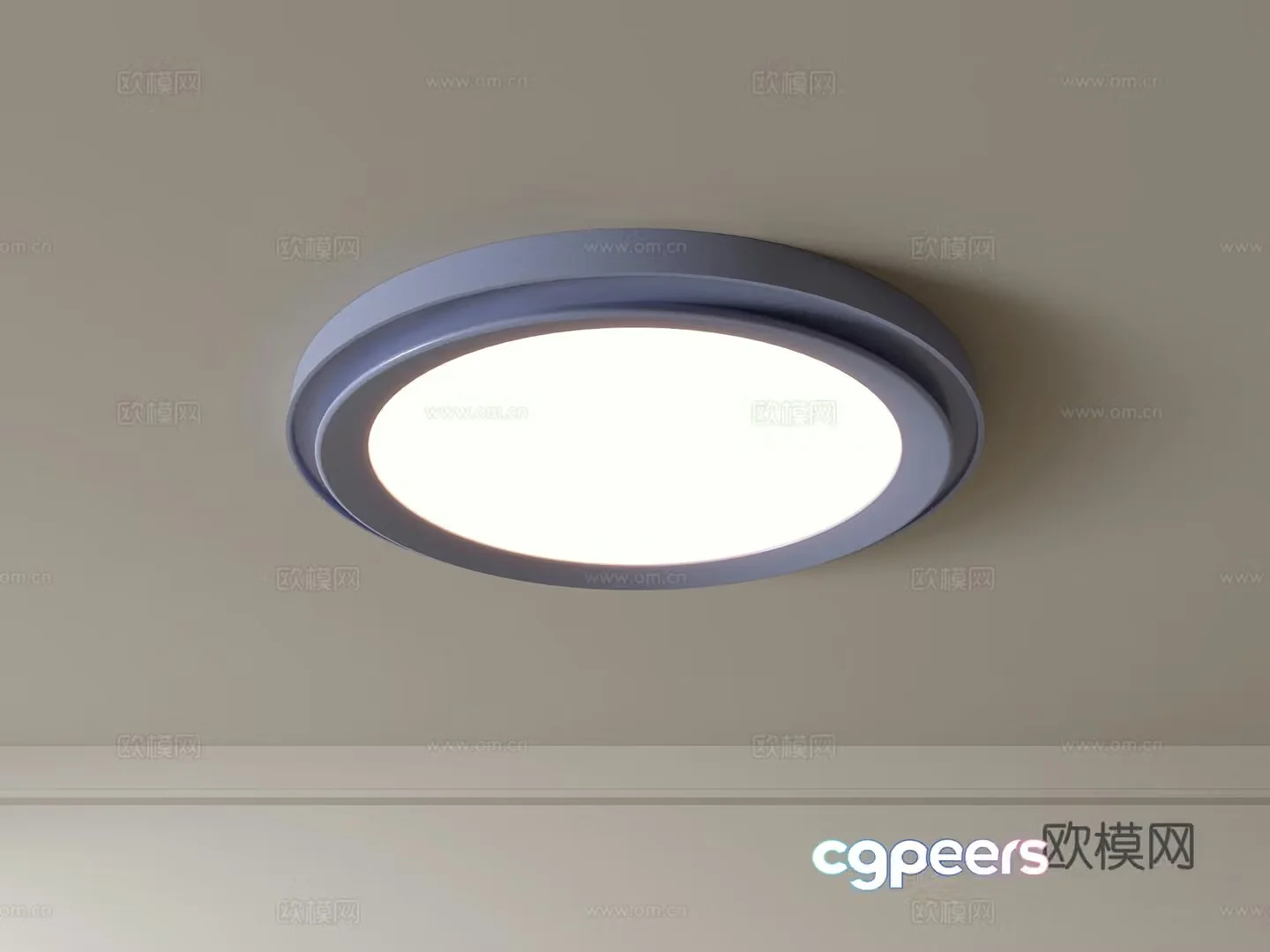 Modern ceiling lamp Geometric ceiling lamp Bedroom lamp Artistic shaped lamp Fashion living room lamp 3D model