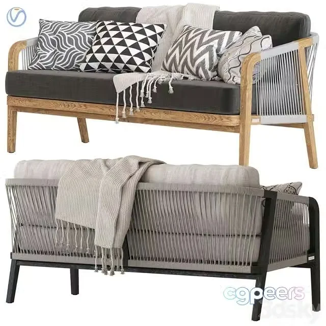 3ds Max Free – Coco Republic St Joseph Sofa