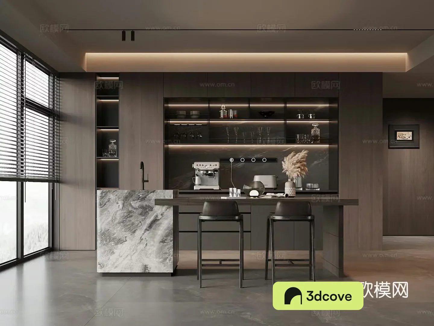 Modern Italian restaurant