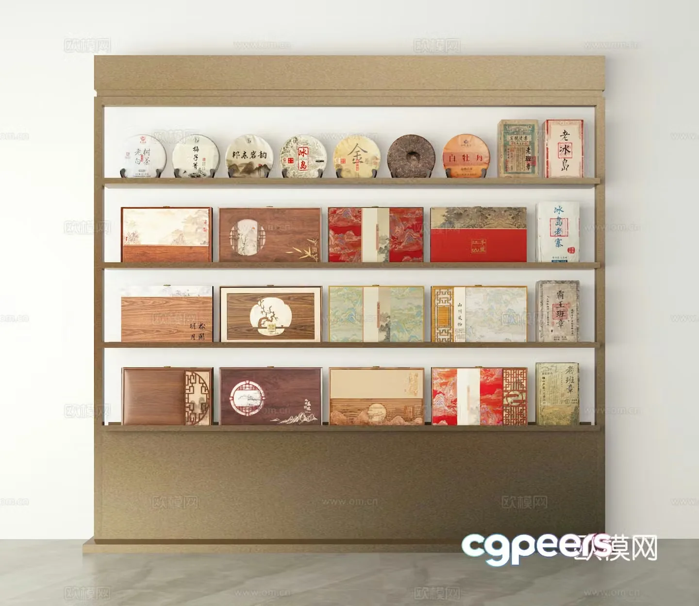 Tea cabinet 3d model