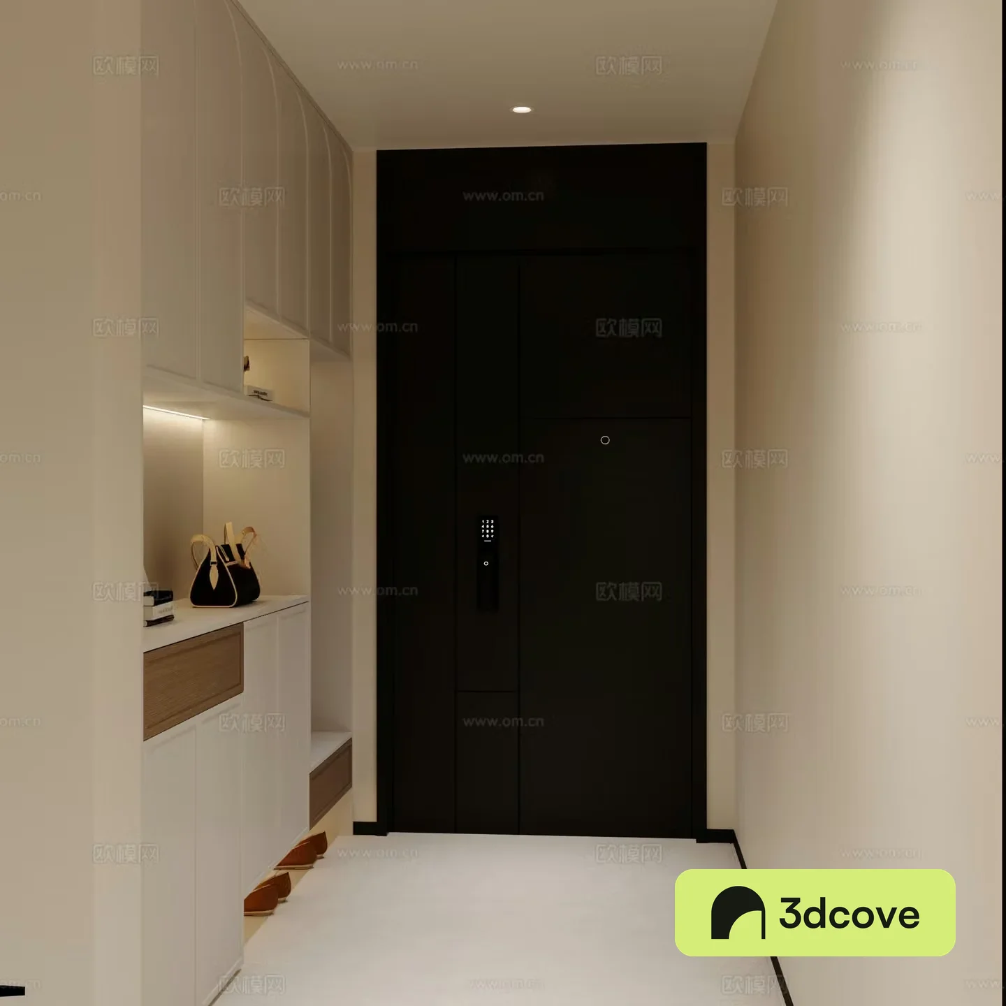 Modern Cream Style Entrance