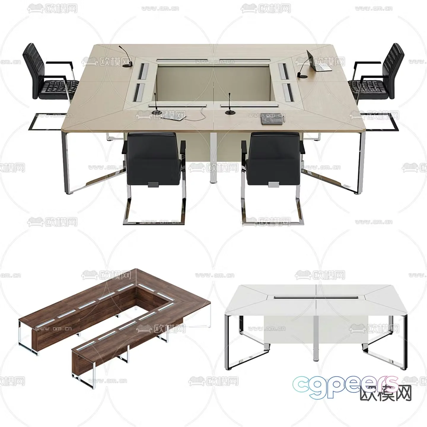 conference table conference table 3d model