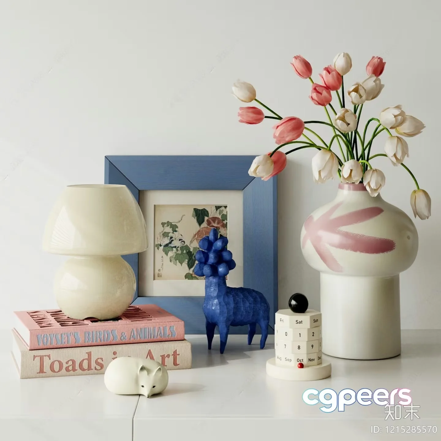 Modern Home Decor 3D Model – 10242 – VRAY Render