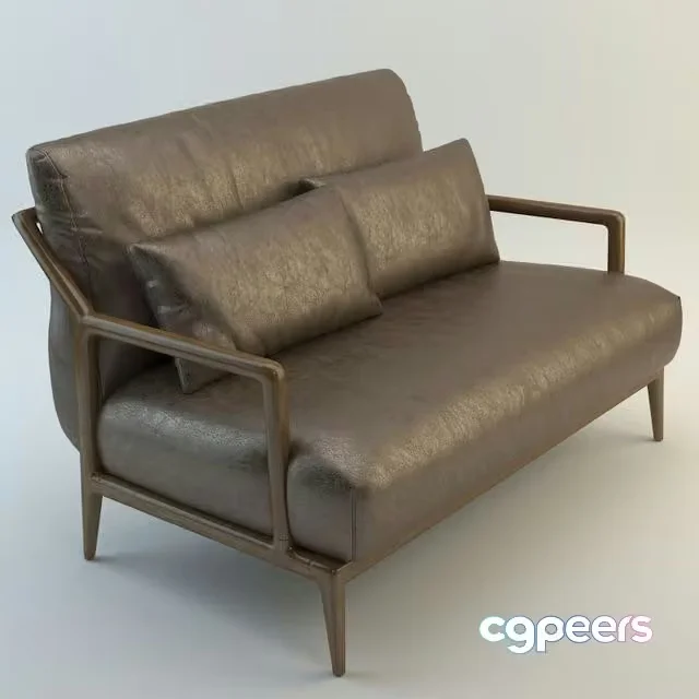 3ds Max Free – Philipp Selva Indigo Loveseat
