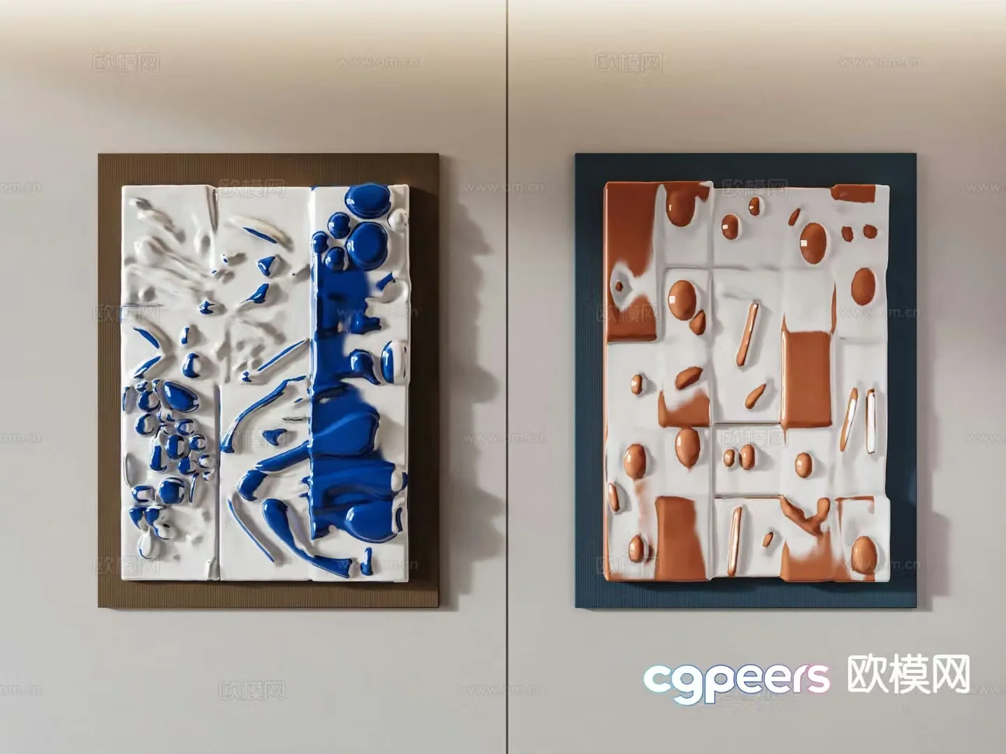 Three-dimensional wall decoration hanging decoration 3d model