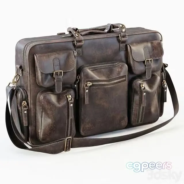 3ds Max Free – Days Art Boston Leather bag