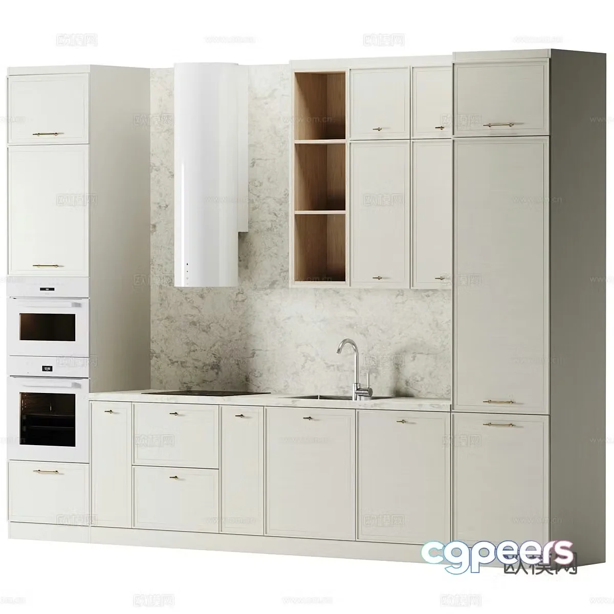 Modern cabinet 3d model