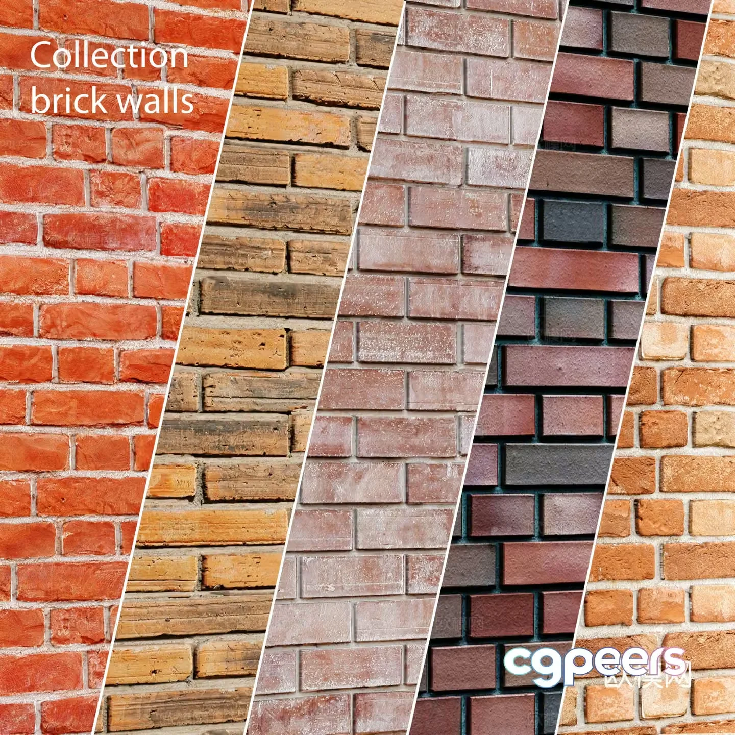 Chinese style brick wall red brick wall exterior red brick cultural red brick wall retro brick wall antique brick wall 3d model