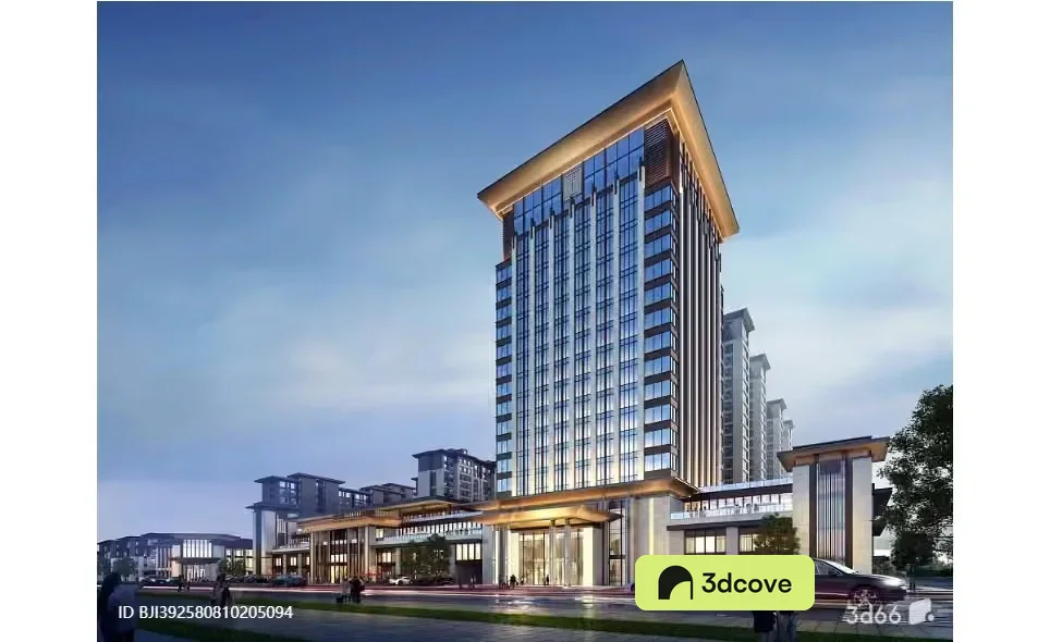 Modern High-Rise Building