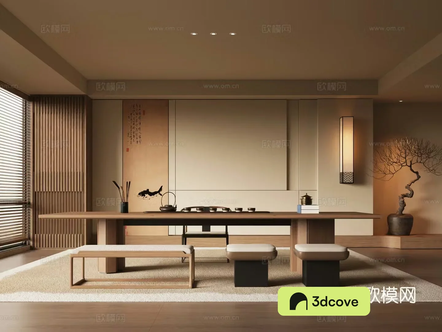 New Chinese Song style tea room