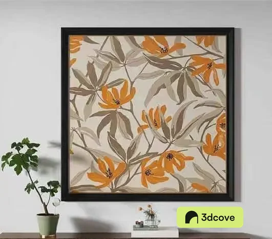 Modern Floral Artwork