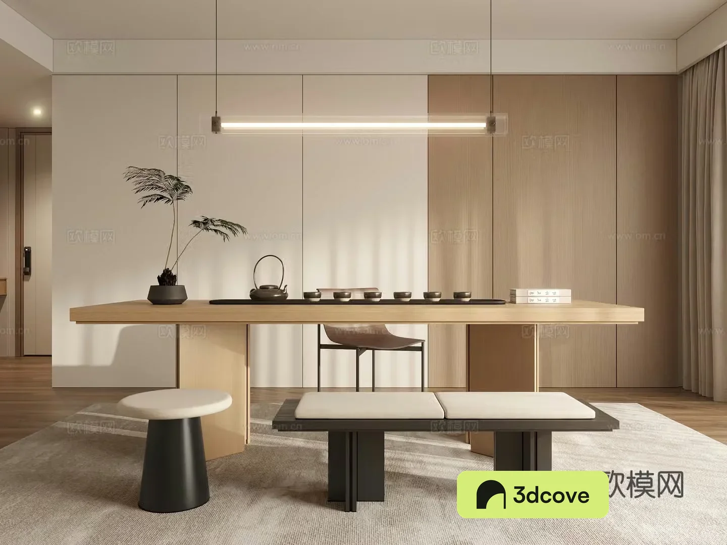 New Chinese tea room