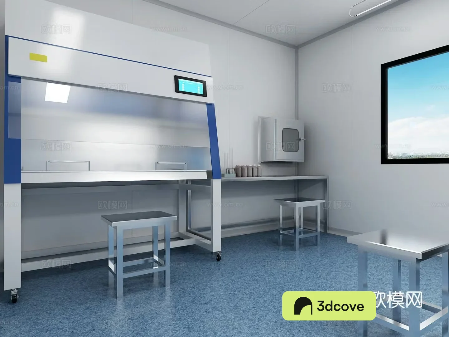 Modern PCR laboratory