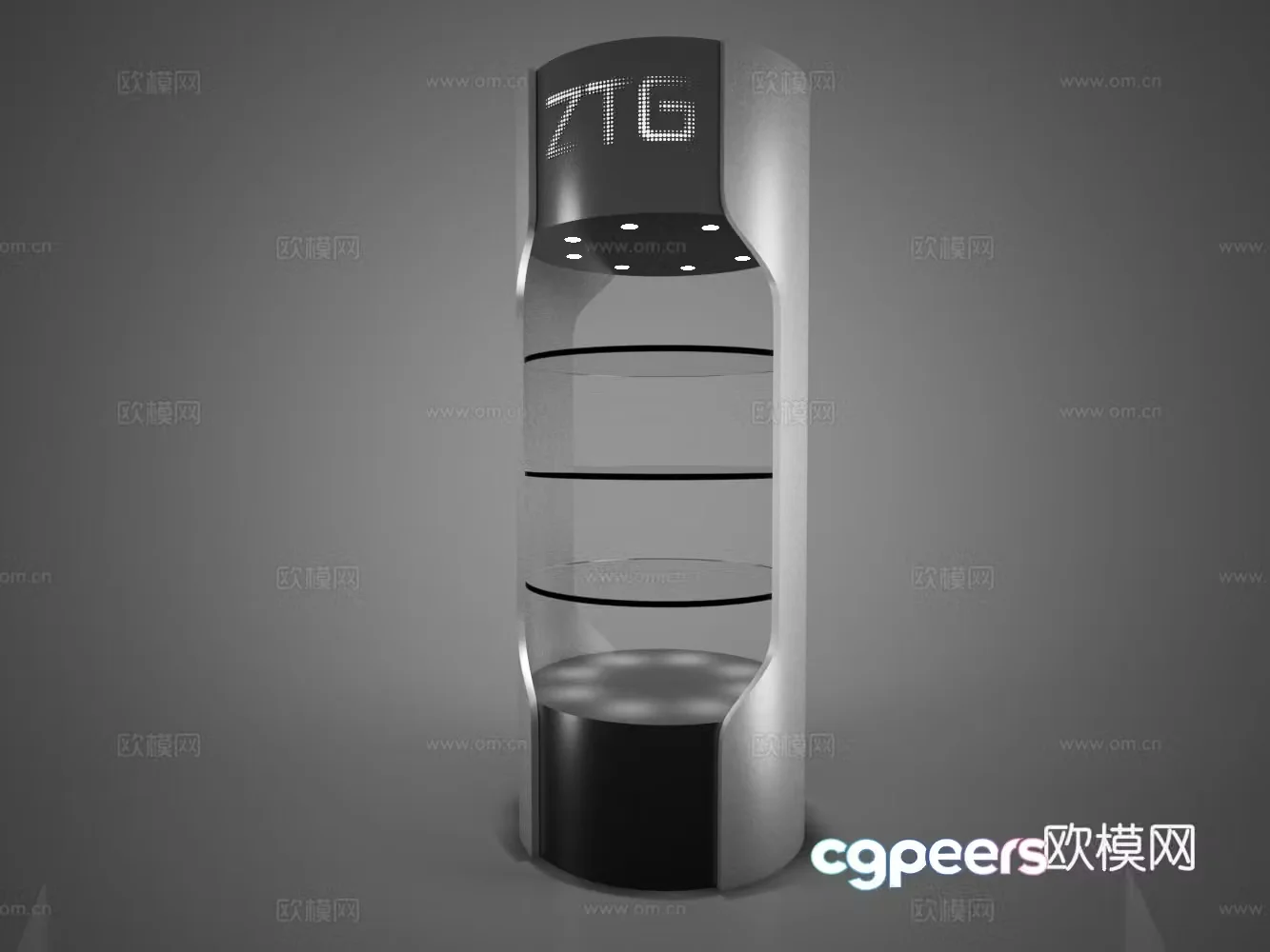 Showcase 09A3d model