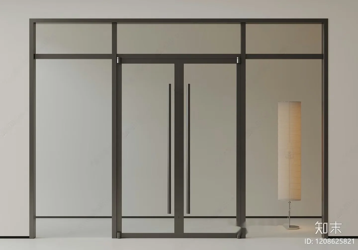 Modern Sliding Door System 3D Model – 8923 – CORONA Render