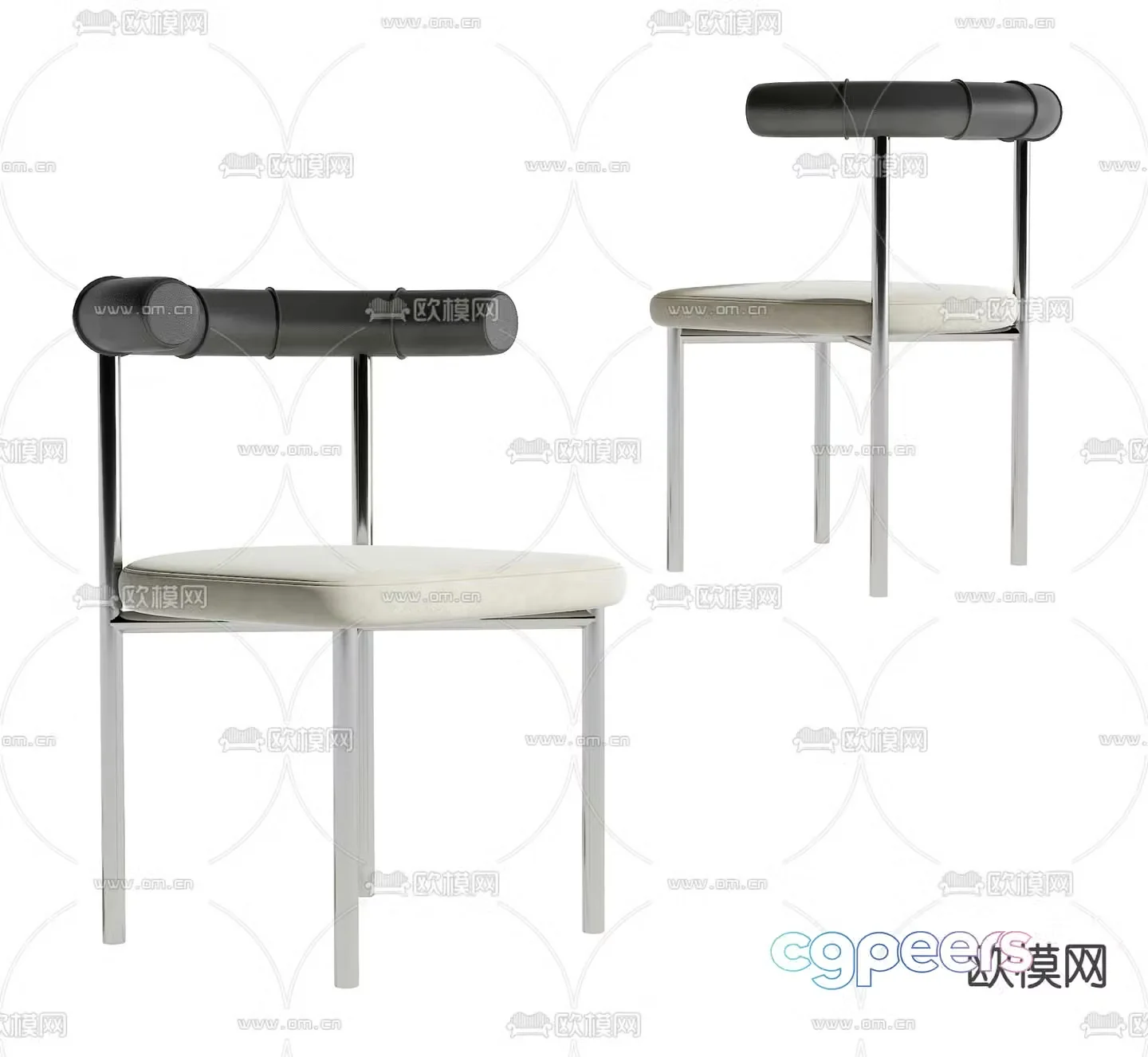 chair dining chair 3d model